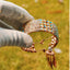 Rose Gold Crystal Cuff Bracelet for Women