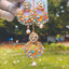 Multicolor Crystal Chandbali Earrings With Tikli for Women