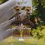 Antique Gold Temple Jhumka Earrings