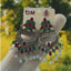 Oxidised Multicolor Chandbali Earrings for Women